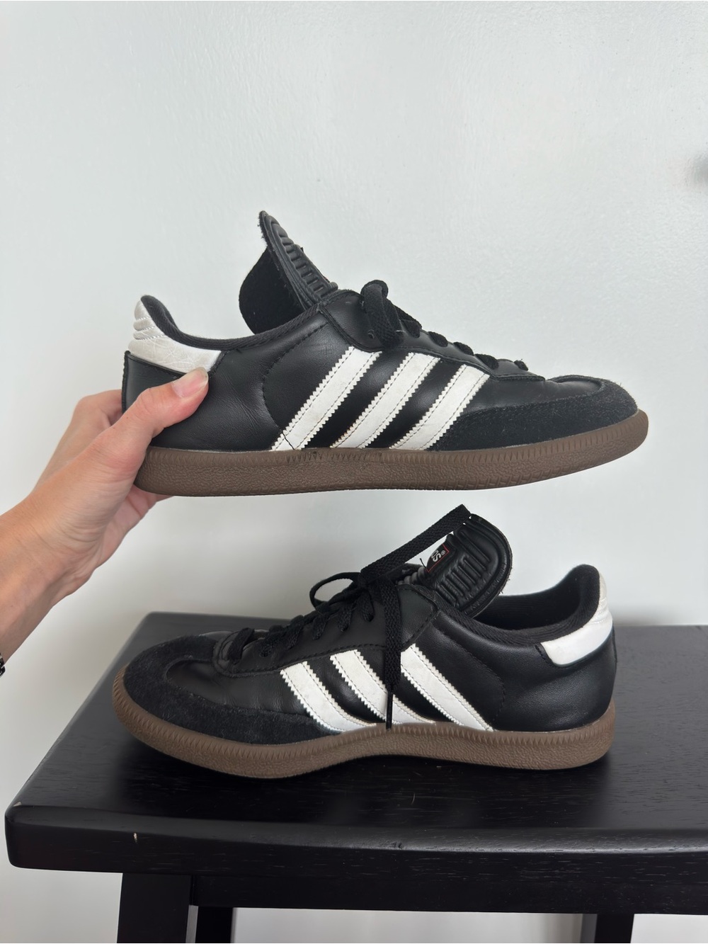 adidas Samba Men's Sneakers - Black/White/Brown Gum - Picture 8 of 8